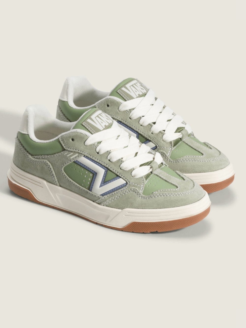 Vans Upland 2-Tone Green Shoe Women 10.0 US